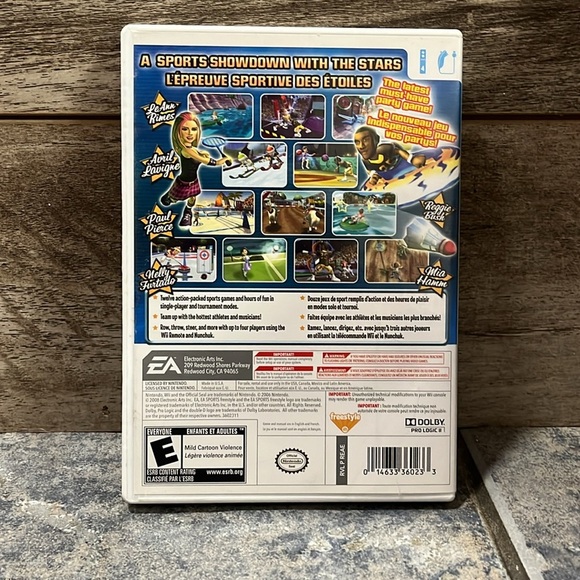 5 for $60 - Celebrity Sports Showdown Wii Game - Picture 4 of 4